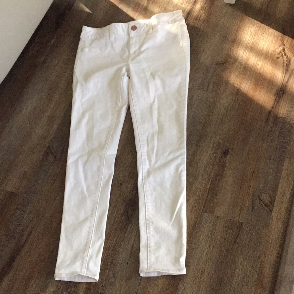 White jeans